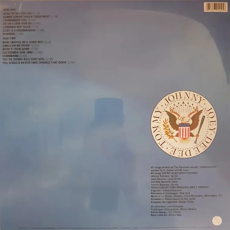 Ramones Leave Home Vinilo Sellado 3