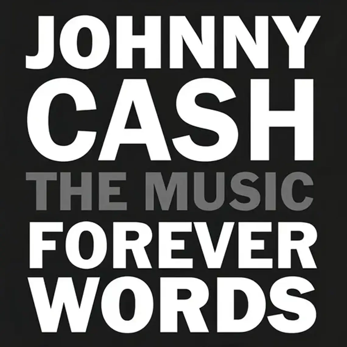 Vinilo Johnny Cash Forever Words Varios Artistas Rock 2018 Sony 1