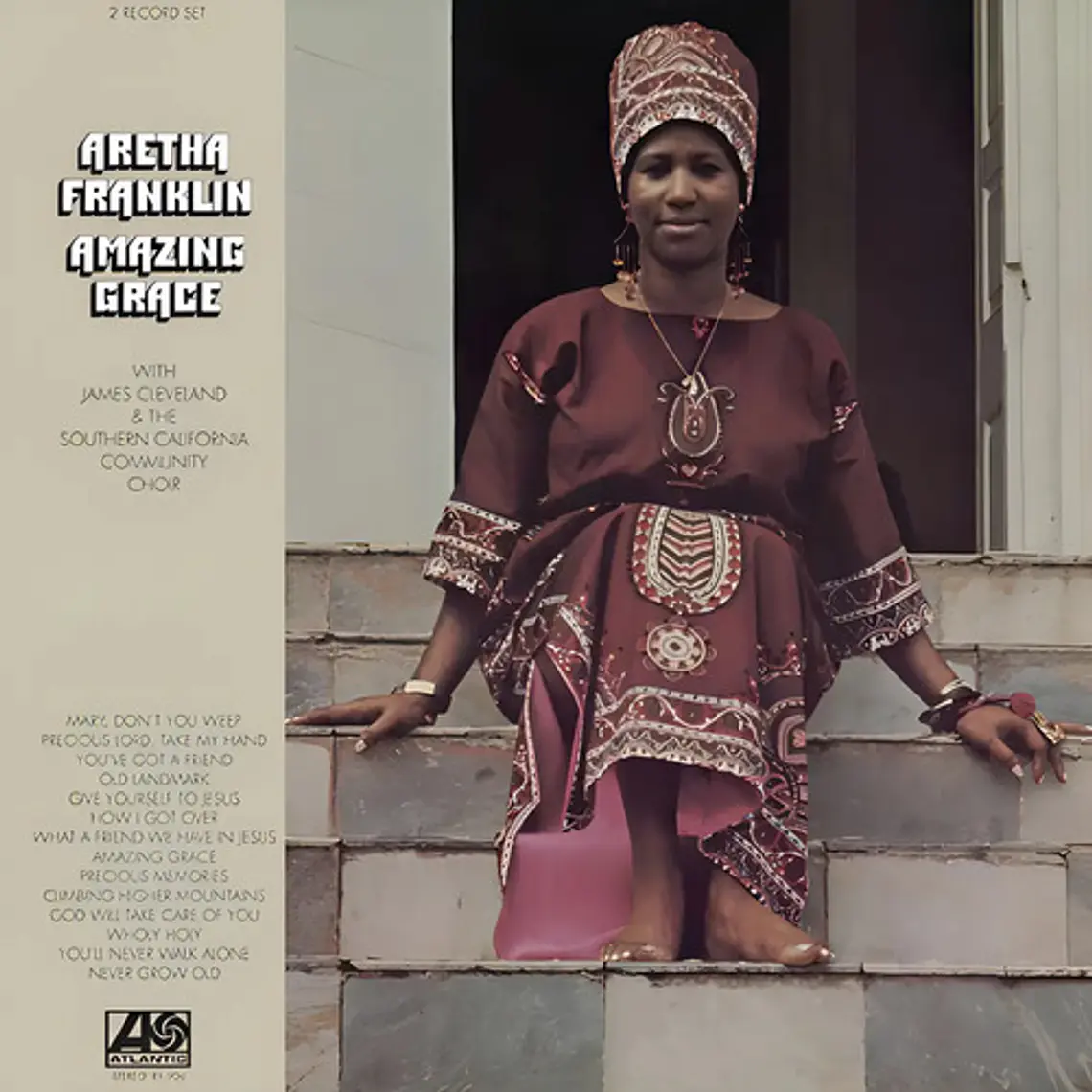 Vinilo Aretha Franklin Amazing Grace De Soul Con 14 Canciones 1