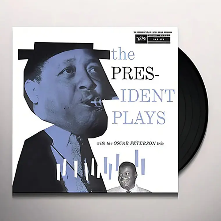 Oscar Peterson Trio The President Plays Vinilo Lp Importado 1