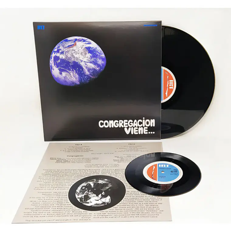 Vinilo Congregación Viene... Remastered 2022 Single 7 Pulgadas España 1