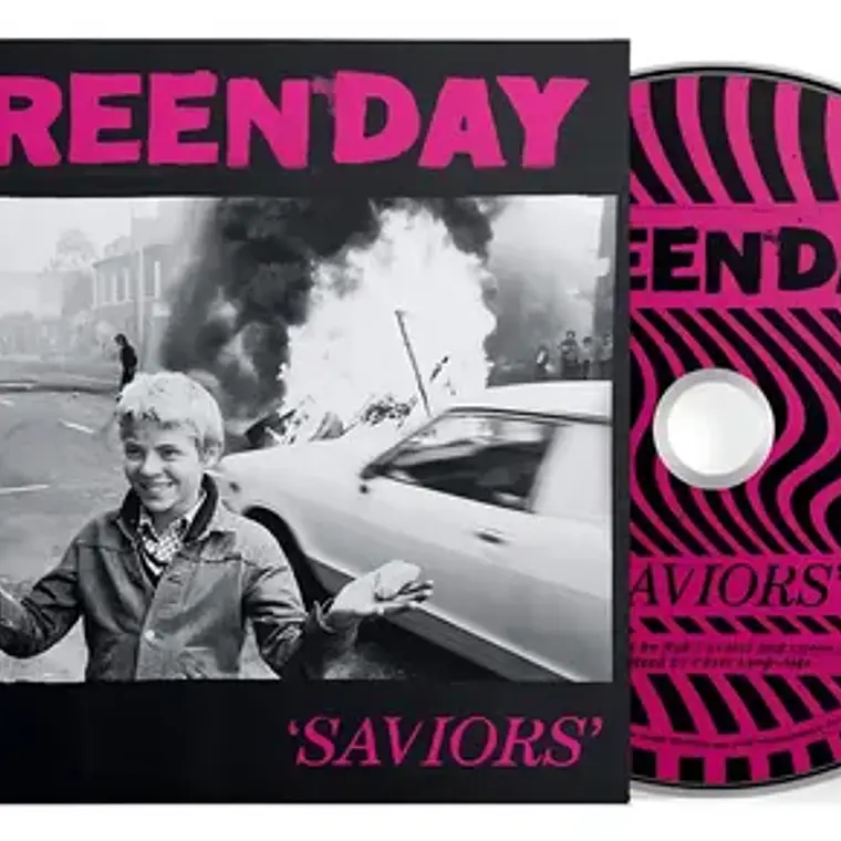Green Day Cd Punk Rock Saviors Digipack 2024 Warner Records Estándar 2