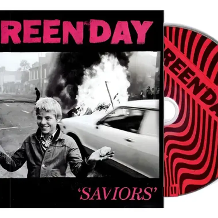 Green Day Cd Punk Rock Saviors Digipack 2024 Warner Records Estándar 3