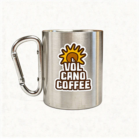 Taza Outdoor Mosquetón 180 cc