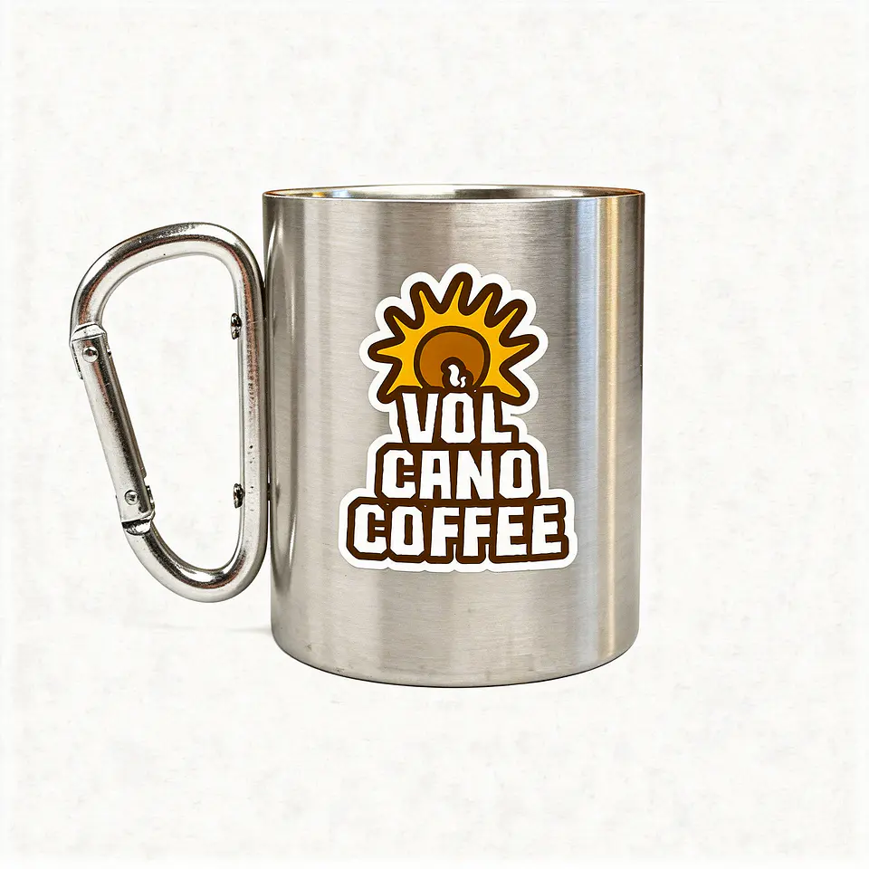Taza Outdoor Mosquetón 180 cc 1