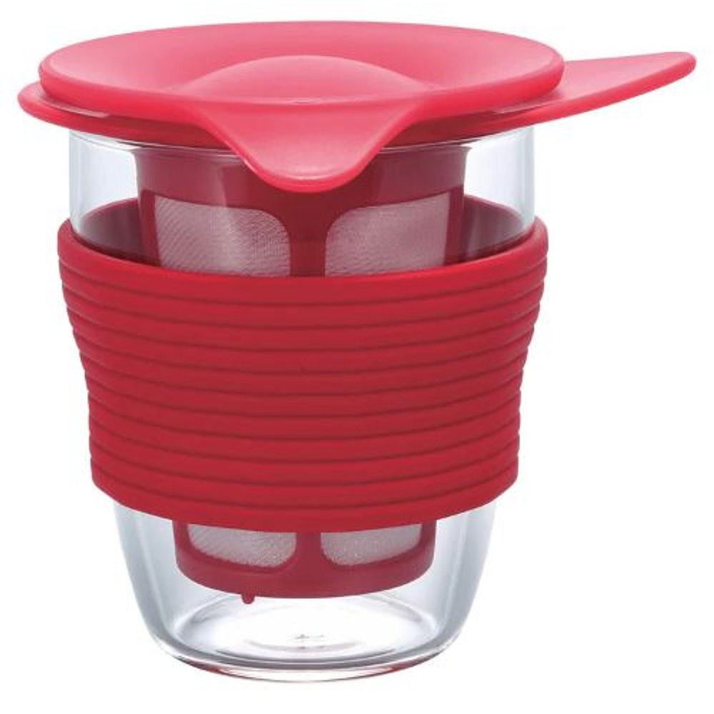 Handy Tea Maker rojo. HARIO