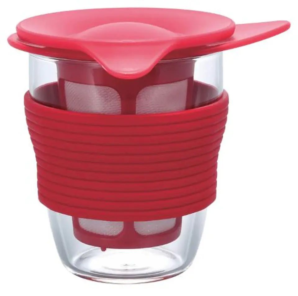 Handy Tea Maker rojo. HARIO 1