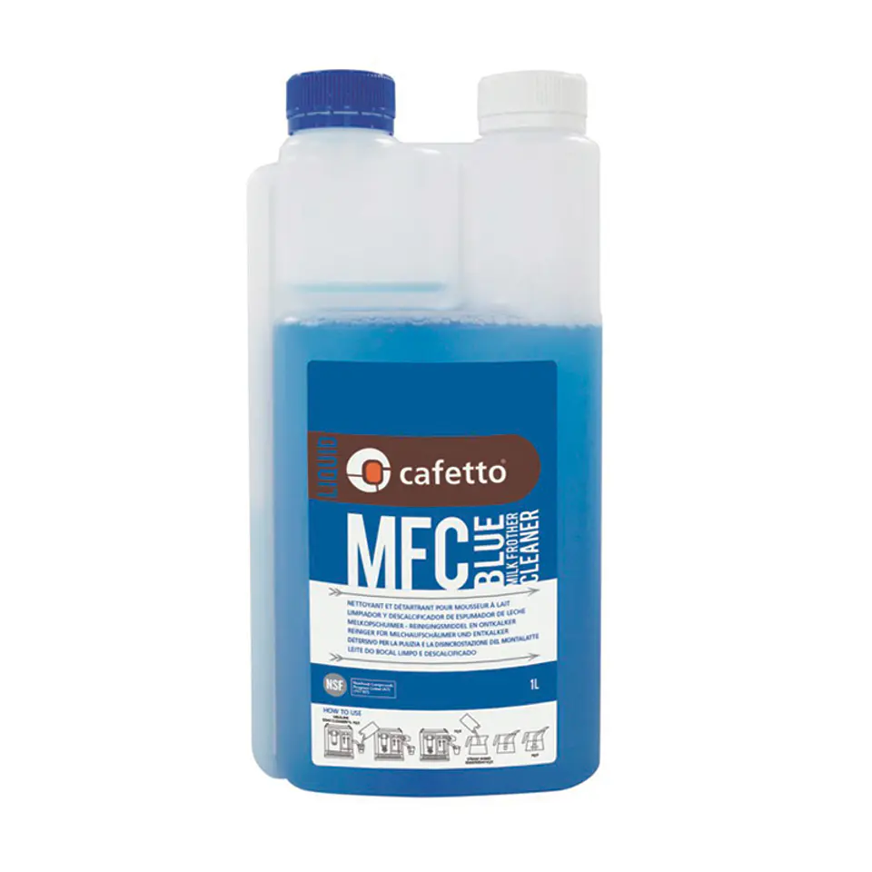 Limpiador De Tubo Vaporizador MFC Blue Cafetto 1 Lt 1
