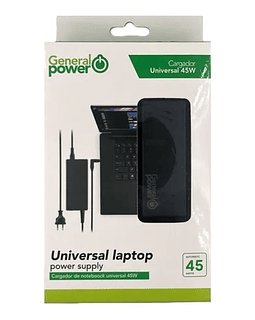 Cargador Notebook Universal Slim Automático