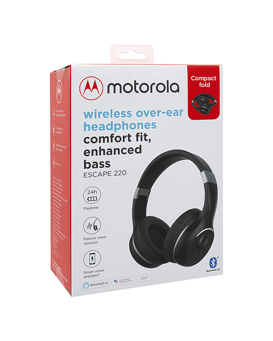 Audífono Motorola Bluetooth Escape 220 Negro