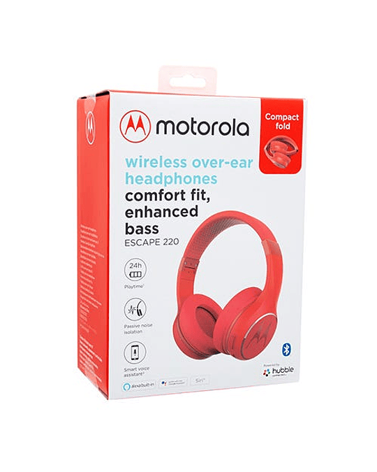 AUDIFONO MOTOROLA BT ESCAPE 220 ROJO