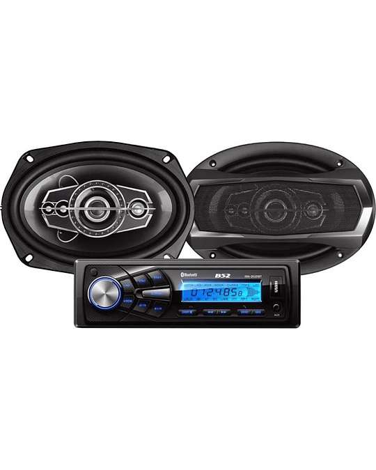 COMBO RADIO MAS PARLANTES ELK 9521 BT 