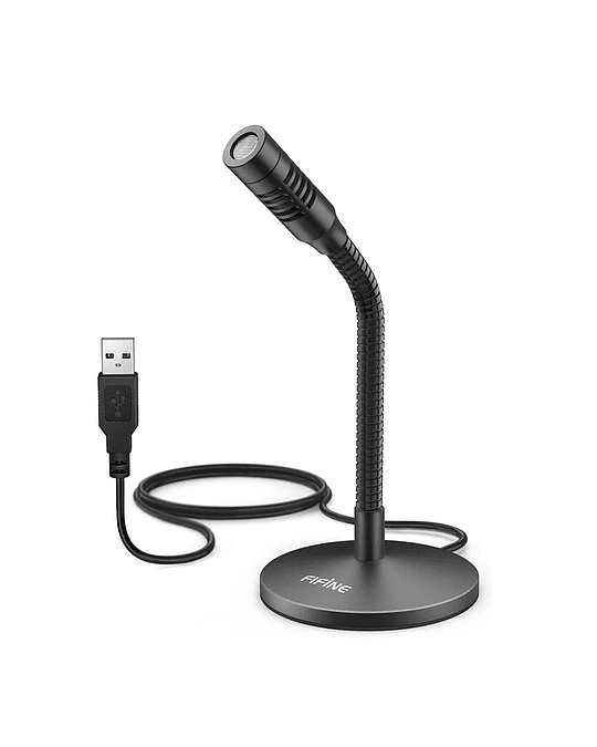 MICROFONO USB FLEXIBLE SOBREMESA K050