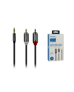 CABLE AUDIO RCA A PLUG 3.5 1.2 METROS