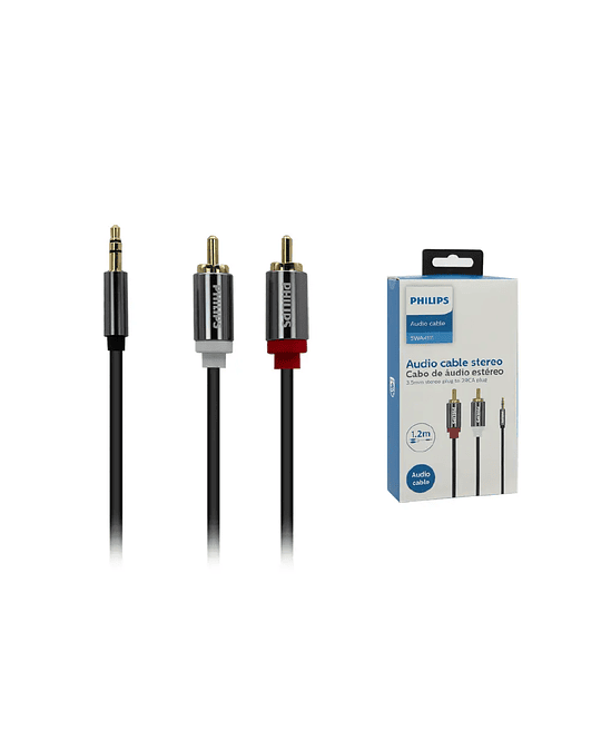 CABLE AUDIO RCA A PLUG 3.5 1.2 METROS