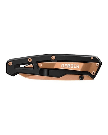 Cuchillo / Puñal Plegable De Acero Gerber Paralite Rosa