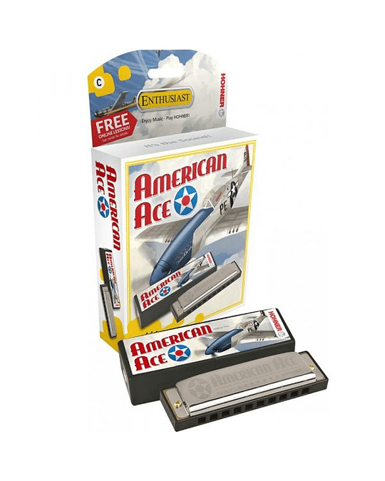 Armonica American Ace en C 02BX-C Hohner