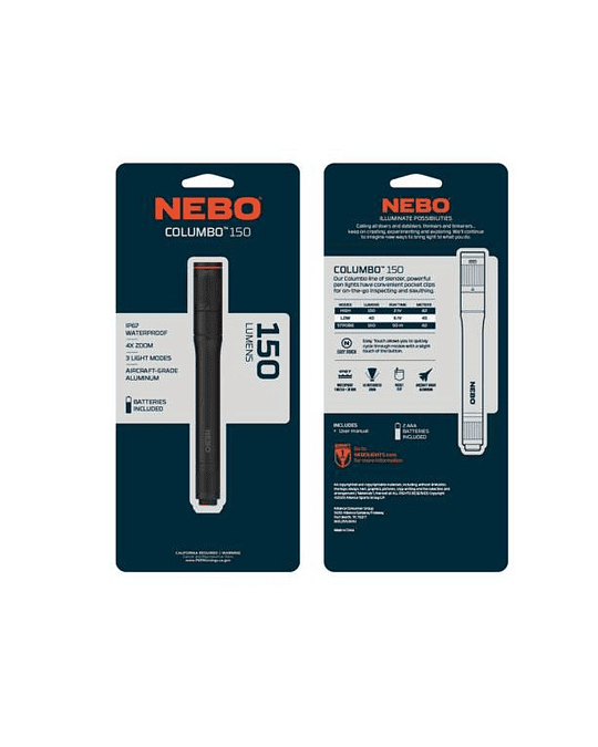 NEBO COLUMBO 150 LUMENES