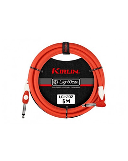 CABLE MONO 6.3 A 6.3 6 METROS ROJO L