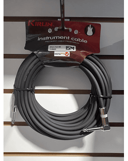 CABLE 6.3 MONO A 6.3 MONO EN L 15M KIRLIN