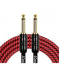 CABLE PREMIUM PLUG MONO 6.3 A 6.3 ROJO 6 METROS