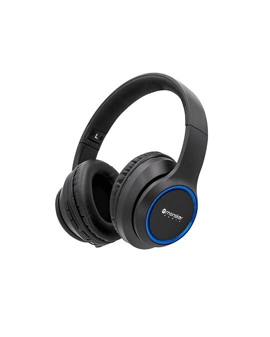 AUDIFONOS MONSTER BLUETOOTH AZUL