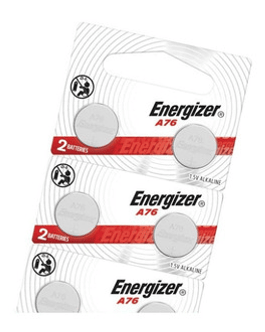 1 PILA ENERGIZER A76/LR44