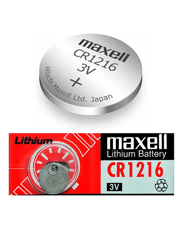 1PILA MAXELL CR-1216