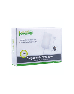 Cargador General Power Macbook Air 16.5V 3.6A 60W	