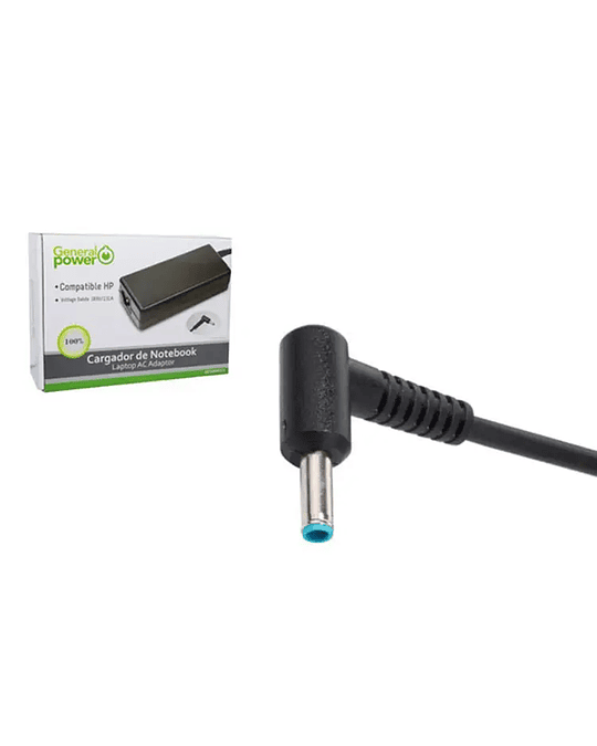 CARGADOR ULTRABOOK GENERAL POWER HP 19.5V/ 2.31A	