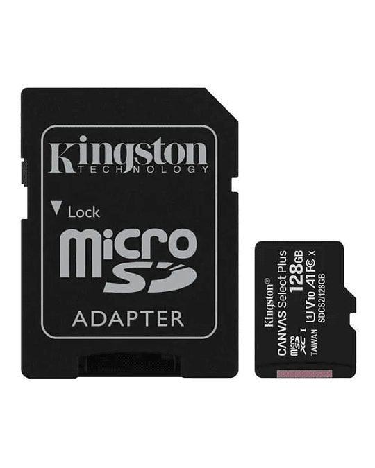 MEMORIA MICRO SD CANVAS 128 GB	