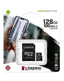 MEMORIA MICRO SD CANVAS 128 GB	