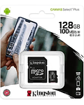 MEMORIA MICRO SD CANVAS 128 GB	