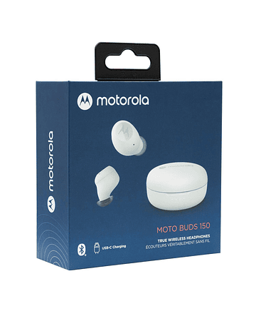 Audifonos Motorola MotoBuds 150 In Ear Bluetooth TWS Blanco