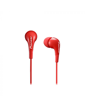 AUDIFONOS ALAMBRICOS SE-CL502T ROJO