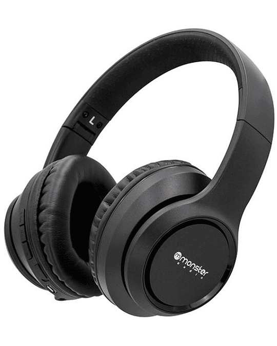 AUDIFONOS MONSTER  BLUETOOTH NEGRO