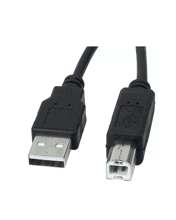 Cable Microlab USB A-B Impres. 1.8 Metros