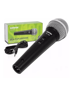 MICRÓFONO SHURE ALÁMBRICO SV100 DINÁMICO