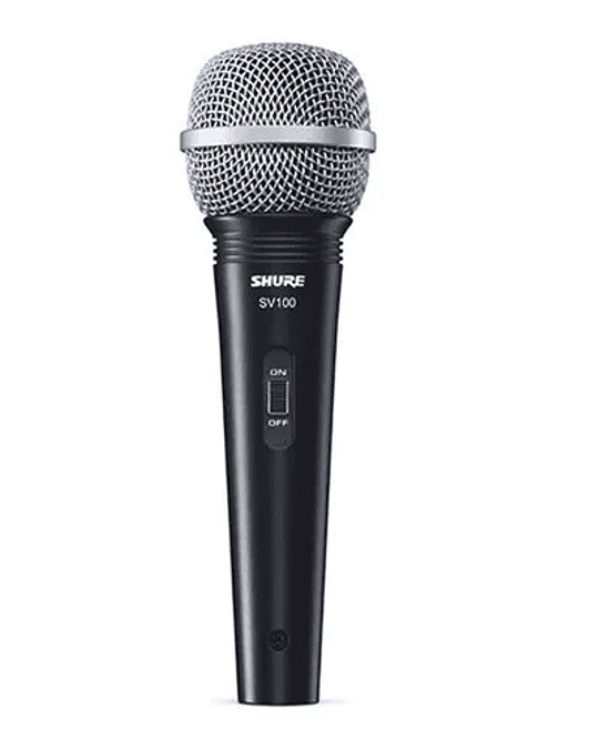 MICRÓFONO SHURE ALÁMBRICO SV100 DINÁMICO