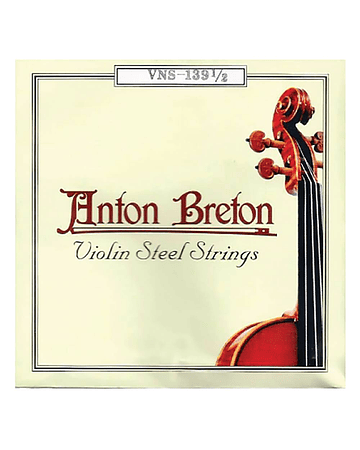 Cuerda de Acero para Violín Anton Breton Strings VNS-139-1/2