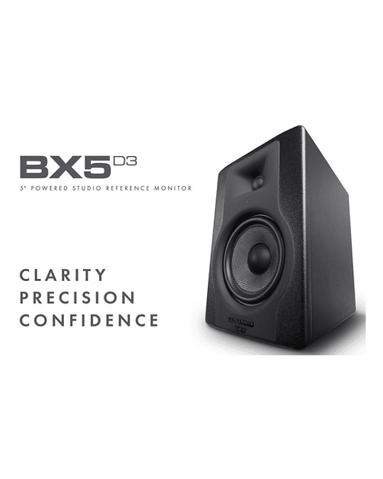 Monitor de estudio activo BX5D3N (unidad), 100 watts