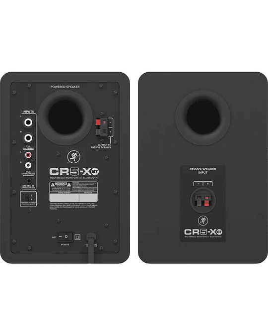 Mackie CR5-XBT Monitores de Estudio Multimedia Bluetooth de 5" (Par)