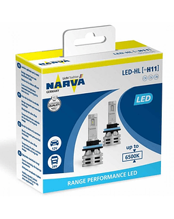 KIT AMPOLLETAS LED H11 12-24V 24W NARVA