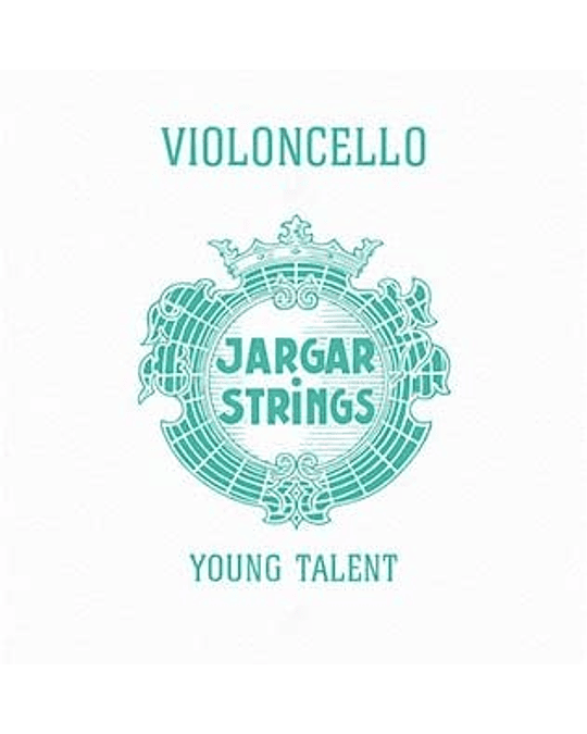 CUERDA VIOLONCELLO - Jargar (Young Talent) (Cromo) 3ª Medium Cello 3/4 (G) Sol (Una Unidad)