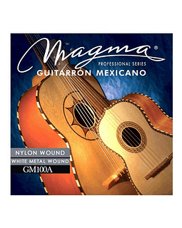 CUERDAS GUITARRÓN MEXICANO MAGMA GM100A NYLON