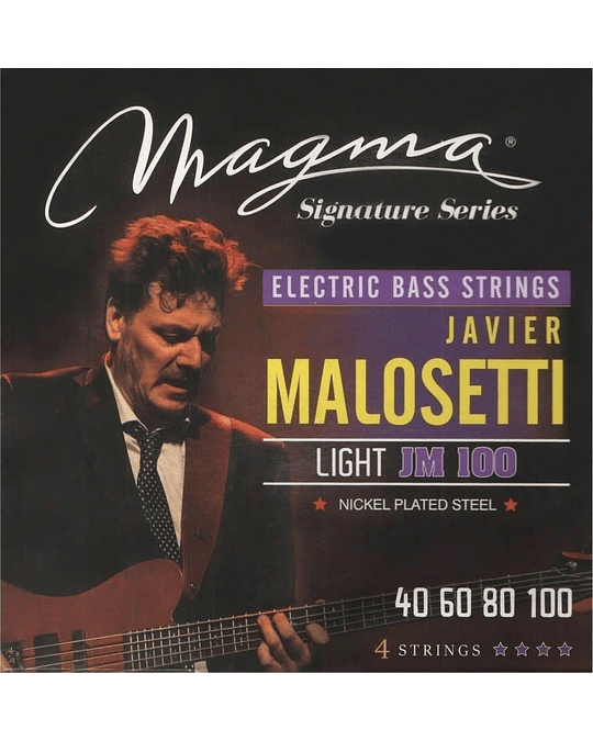 Encordado Bajo Eléctrico 040-100 Malosetti Magma Jm100