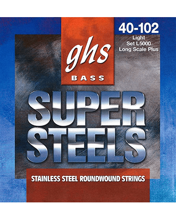 GHS Cuerdas L5000 Super Steels cuerdas para  Bajo 