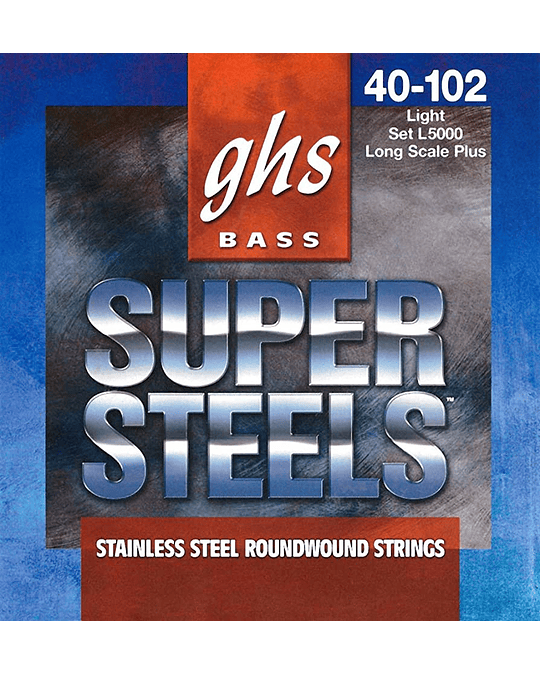 GHS Cuerdas L5000 Super Steels cuerdas para  Bajo 