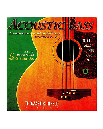 CUERDAS BAJO ACÚSTICO 5 THOMASTIK AB345 041-118