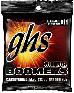 SET DE CUERDAS GUITARRA ELECTRICA GHS BOOMERS GBM